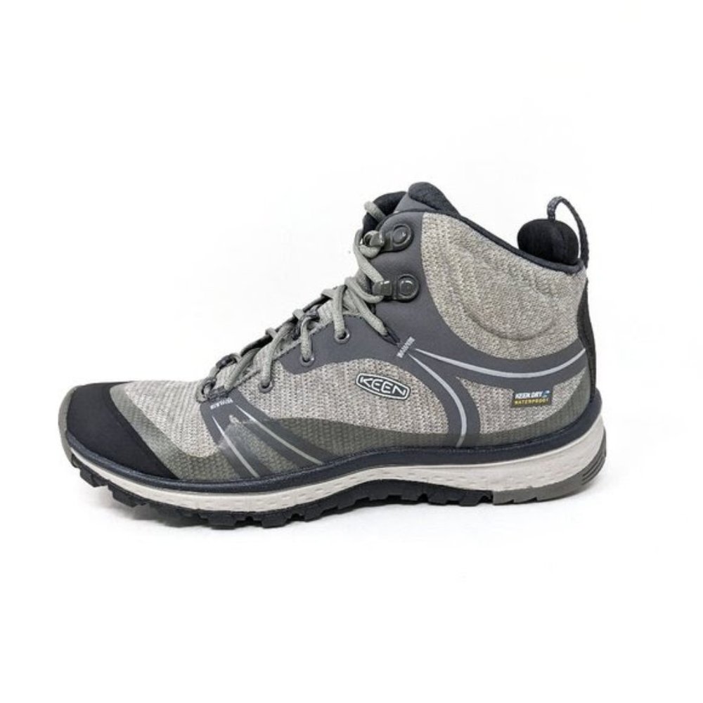 Keen Women's Terradora Waterproof Mid Hiking Outdoor Lace Up Boots Gray